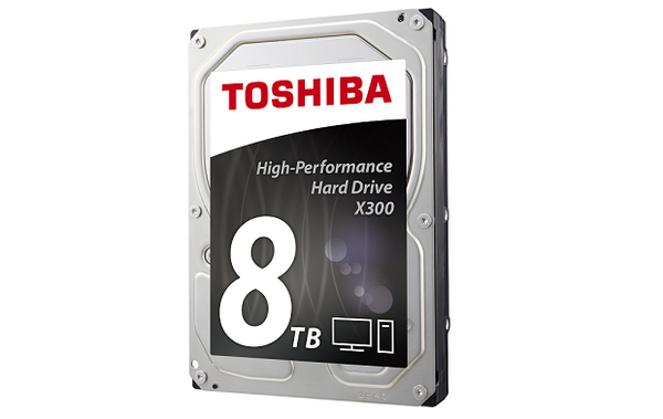 Toshiba 8TB X300, 3.5", SATA, 7200rpm, 128MB - HDD