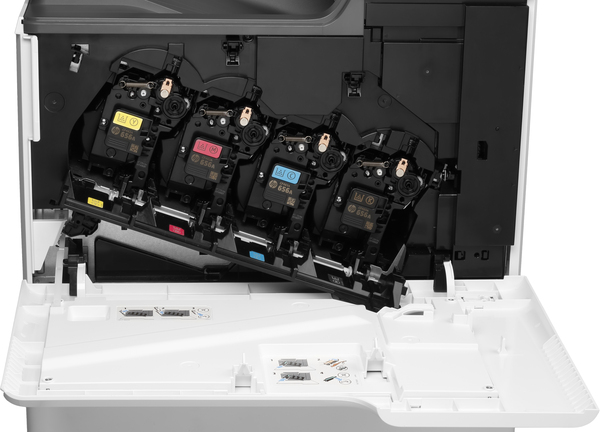 HP LaserJet Enterprise M681dh Duplex, LAN, A4 - f&auml;rglaserskrivare