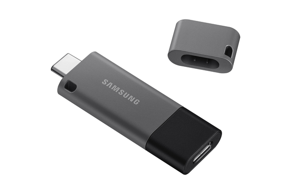 Samsung 64 GB Duo Plus USB-C 3.2 Gen 1x1 - minne, Svart/Silver