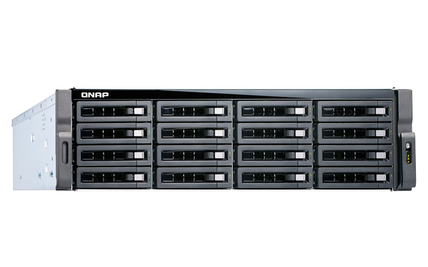 QNAP TS-1673U-RP-64G 16-bay rackmount NAS AMD RX-421ND 4-core 2.1GHz up to 3.4GHz 64GB DDR4 RAM (max 64GB) 2 x M.2 22802260 SATA 6Gb