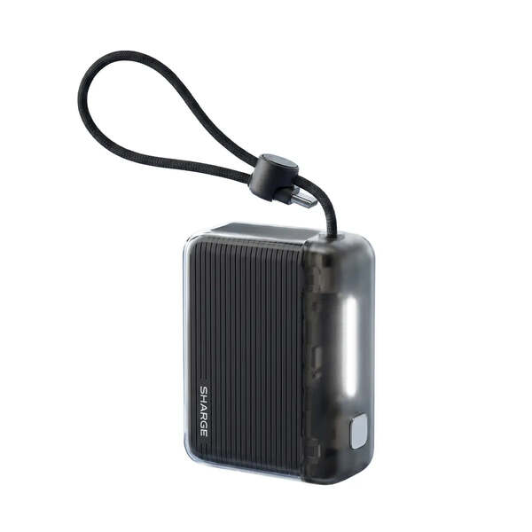 SHARGE Flow Go - powerbank, svart