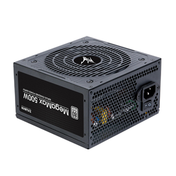 Zalman MegaMax 500W - Power supply, 80 Plus White