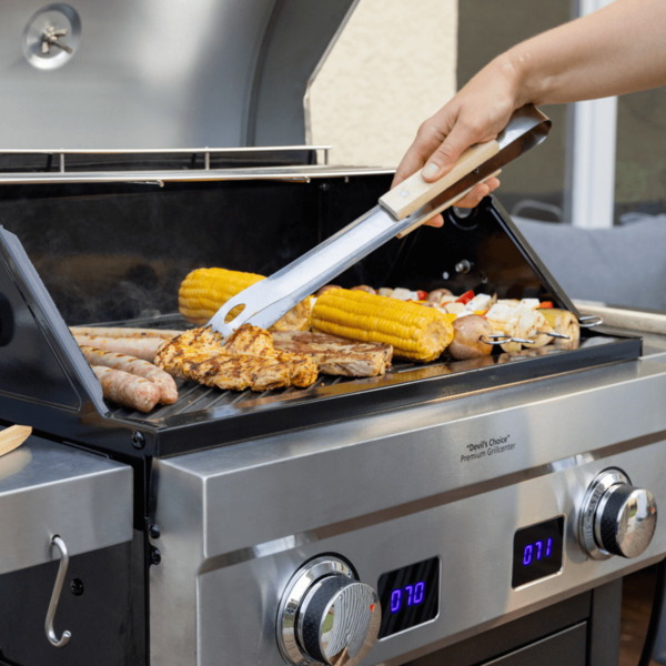 STEBA Deluxe Grill Center VG 7000 Devil&rsquo;s Choice Electric Grill, 2800 W, Stainless steel / Black