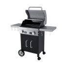 STEBA Deluxe Grill Center VG 7000 Devil&rsquo;s Choice -s&auml;hk&ouml;grilli, 2800 W, ruostumaton ter&auml;s / musta