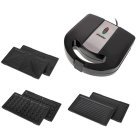 ADLER MS 3045 1000 W Sandwich Maker Black