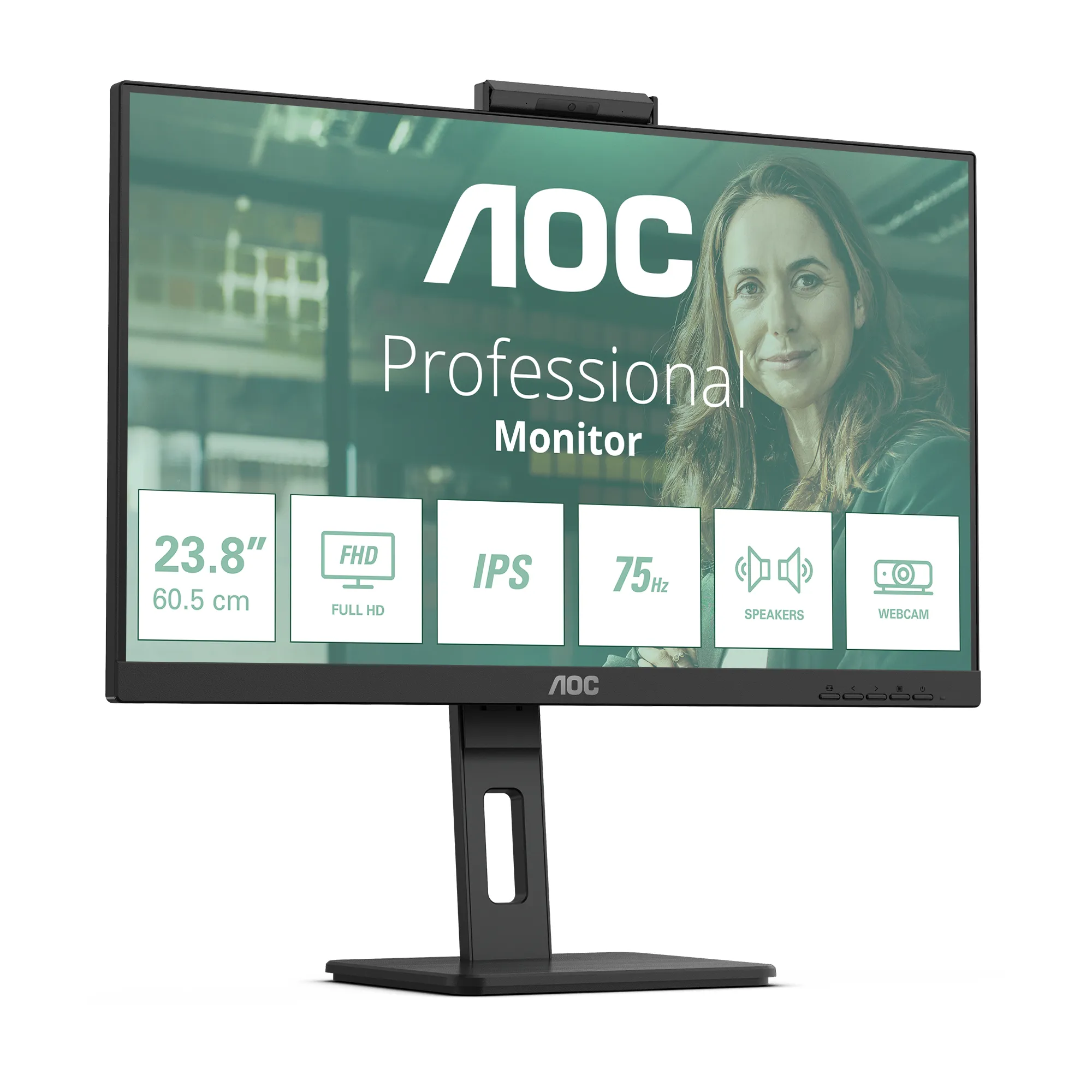 AOC 24&quot; 24P3QW Full HD, IPS - monitor