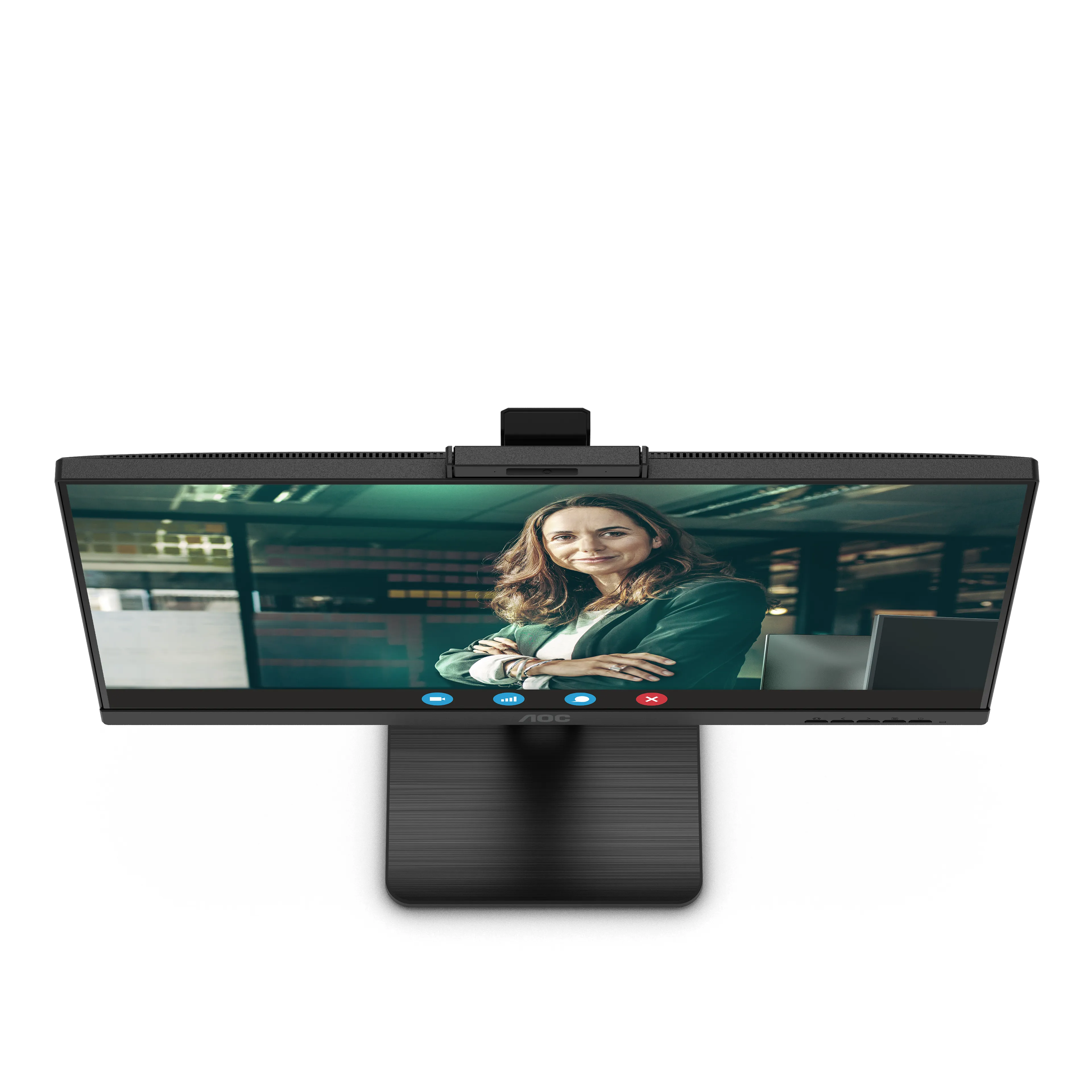 AOC Q27P3CW 27" QHD, IPS Monitor with USB-C hub, Webcam, RJ45