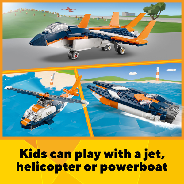 Lego Creator 3in1 - &Ouml;verljudsjetplan 31126