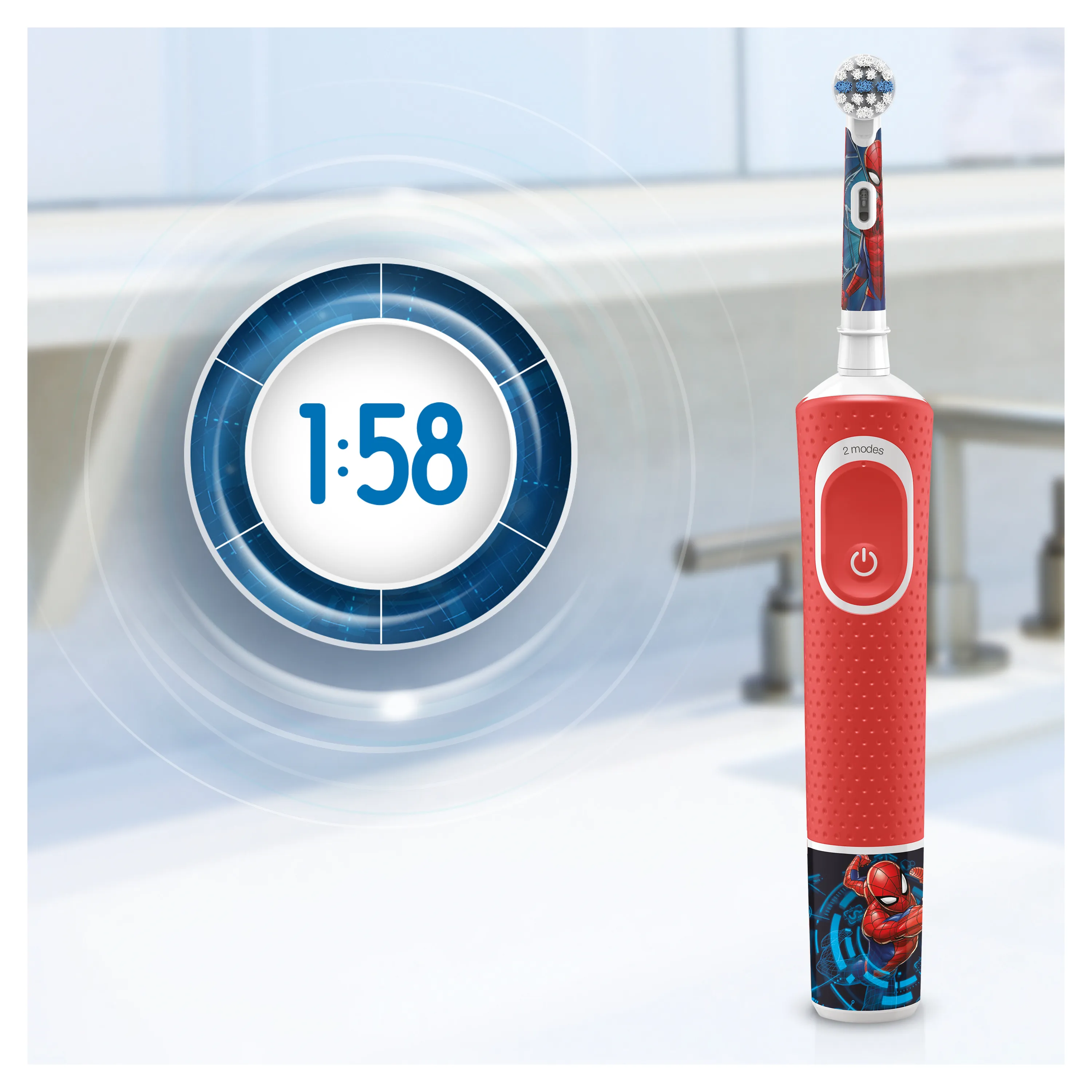 Oral-B Vitality Kids - electric toothbrush, Red