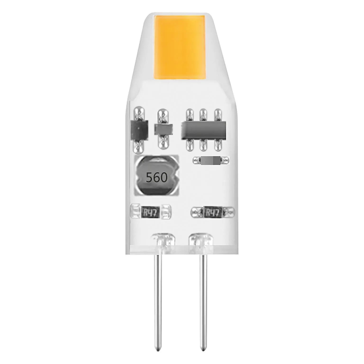 OSRAM Light-Emitting Diode PIN Micro 1 Watt 2700 Kelvin G4 12 Volts Clear