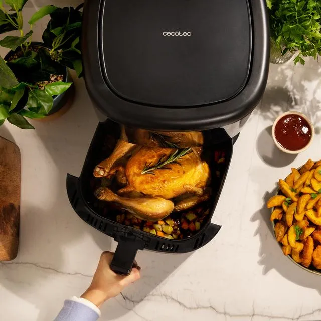 CECOTEC Cecofry Bombastik 6000 Full, 6 l, 0,6 kg, 1700 W, airfryer, musta