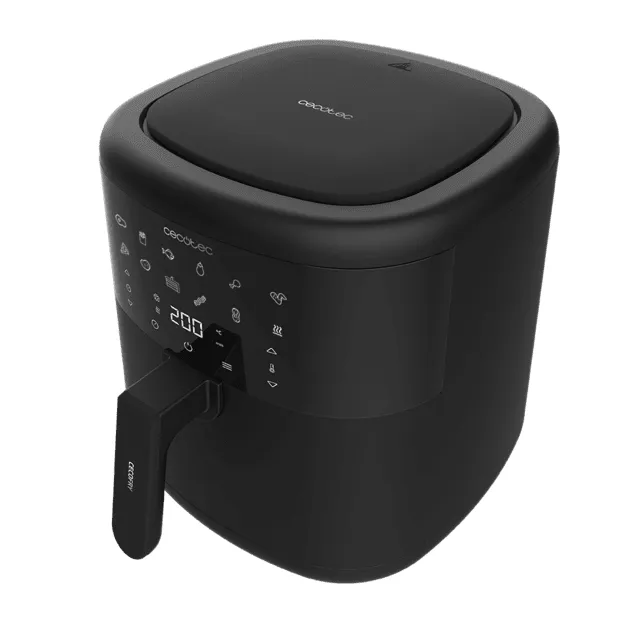 CECOTEC Cecofry Bombastik 6000 Full, 6 l, 0,6 kg, 1700 W, airfryer, musta