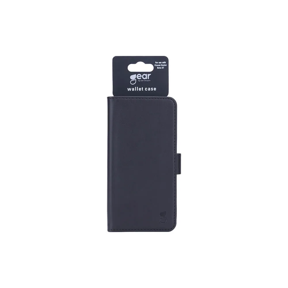 GEAR Wallet, Redmi Note 8T - Wallet Case, Black