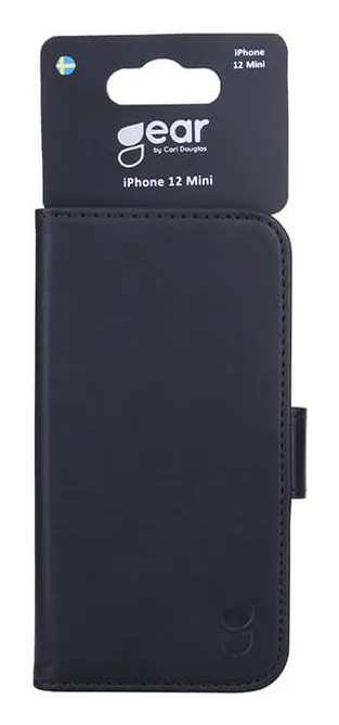 GEAR Wallet, iPhone 12 mini - Wallet Case, Black