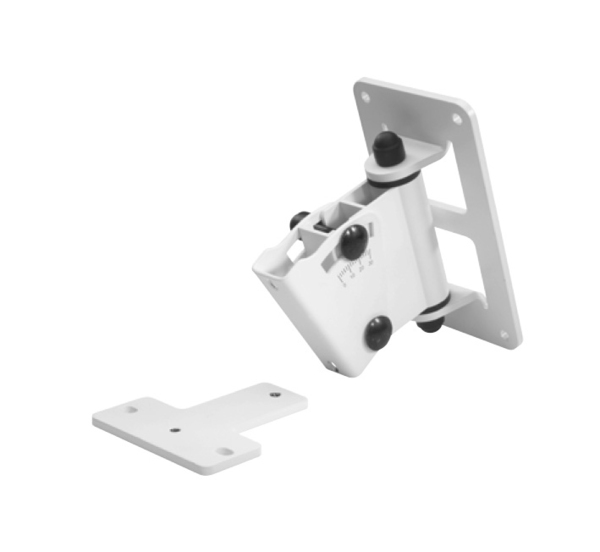 Genelec Sein&auml;teline, valkoinen 8020-8040 malleihin, lukittava, astekulmalla