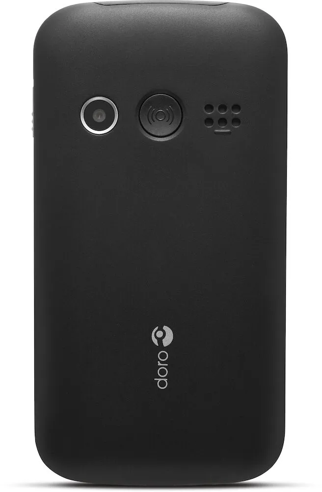 Doro 1382 - mobiltelefon, Svart