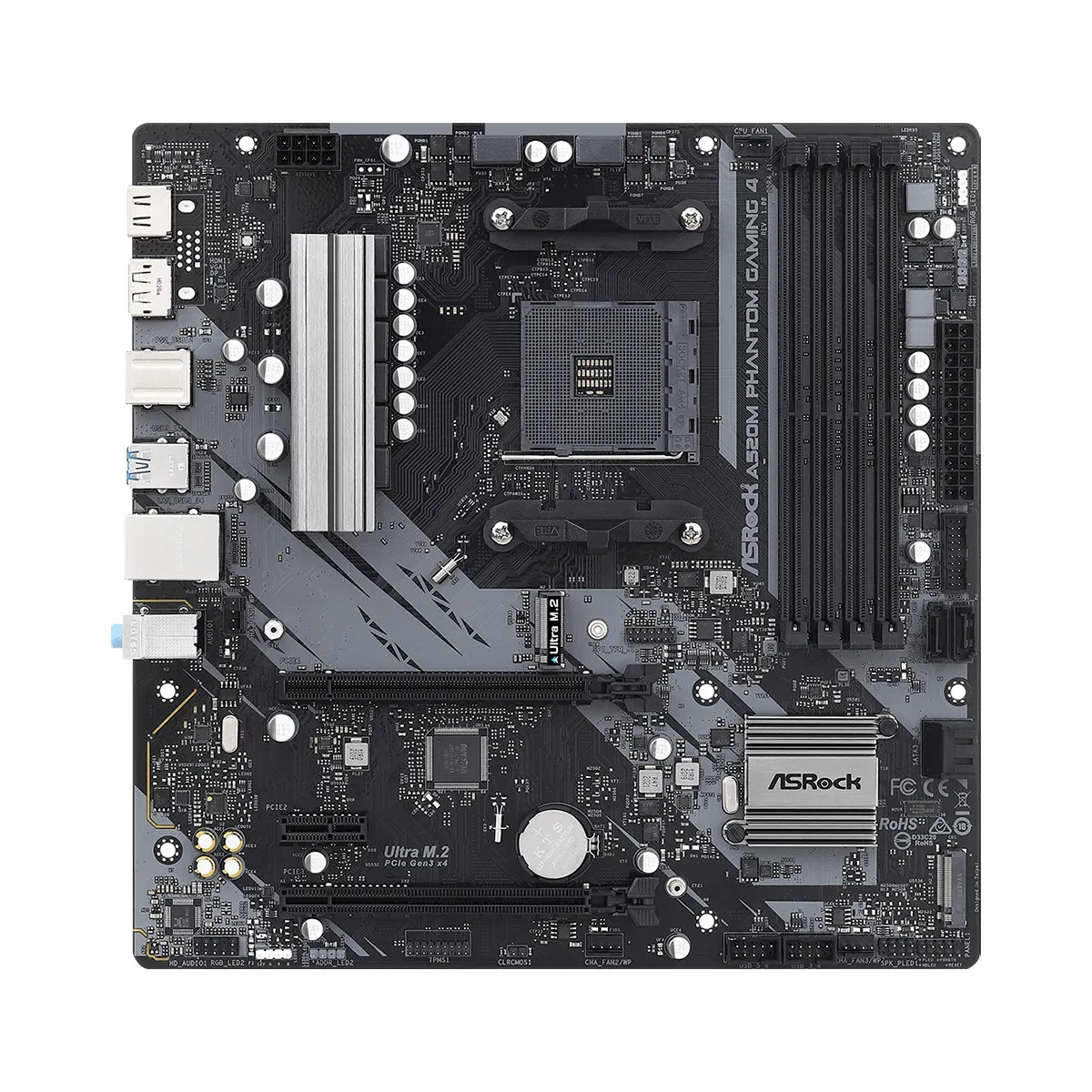 ASRock A520M Phantom Gaming 4 mATX-emolevy