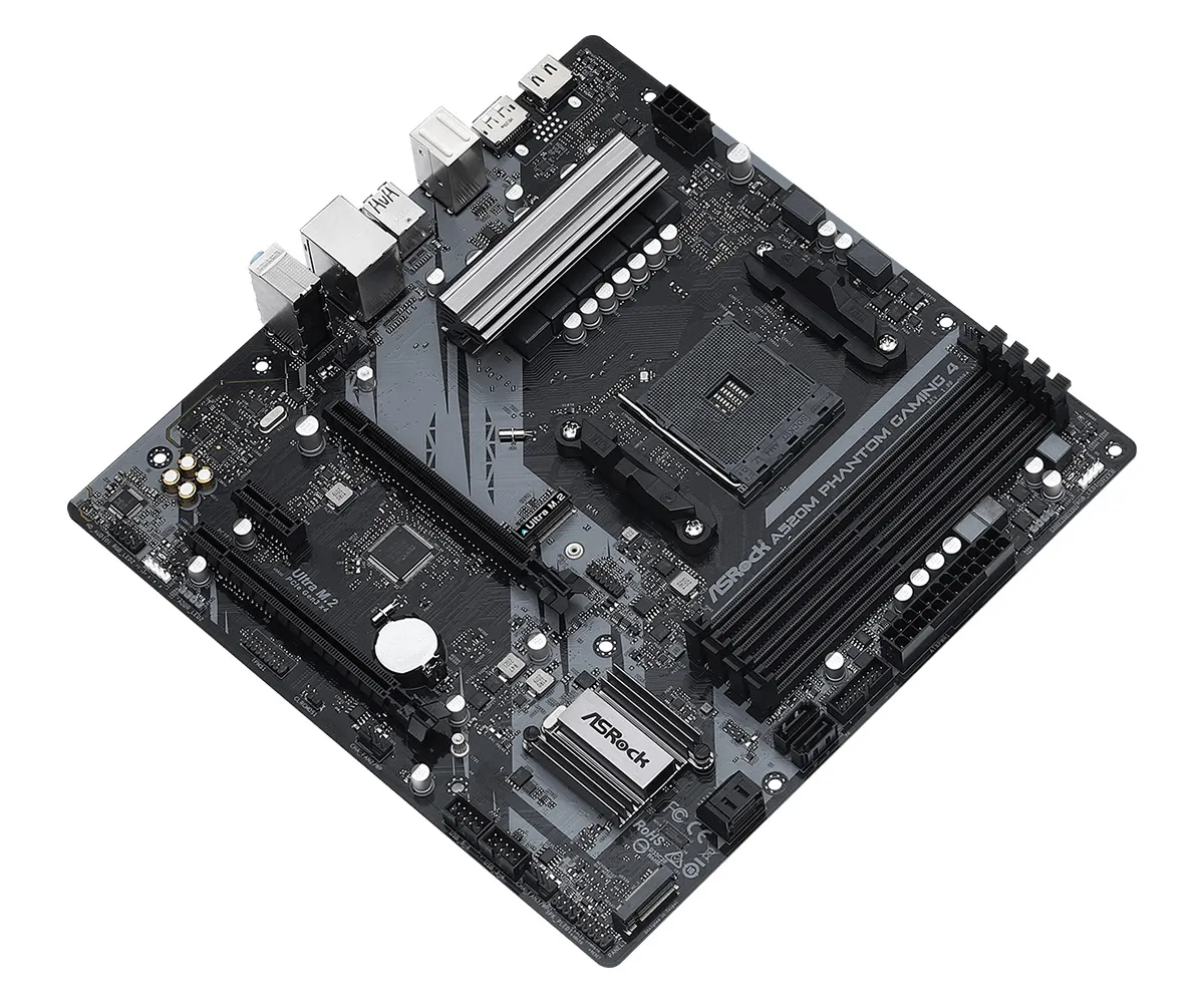 ASRock A520M Phantom Gaming 4 mATX-emolevy