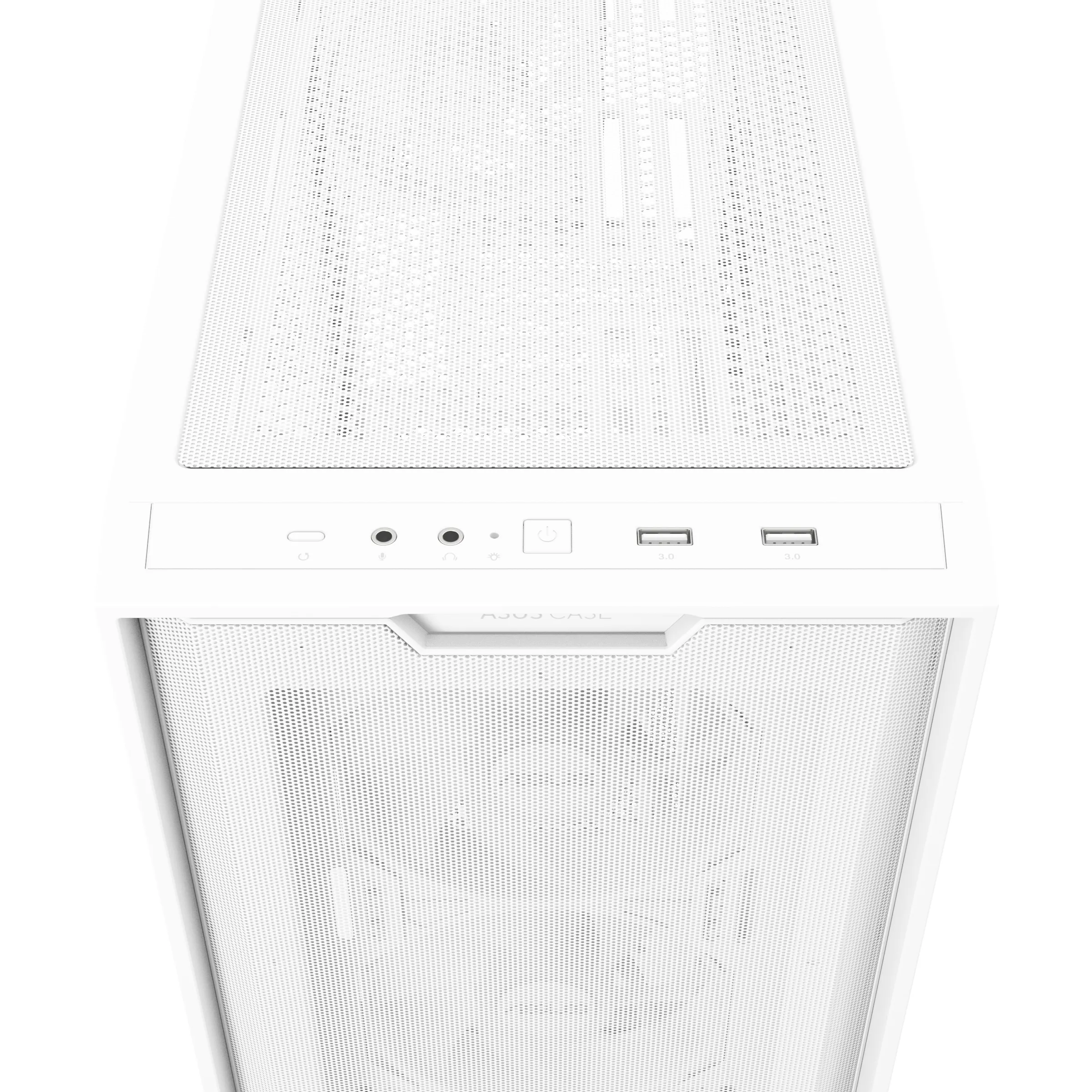 Asus A21 Plus TG ARGB -mATX case, window, white
