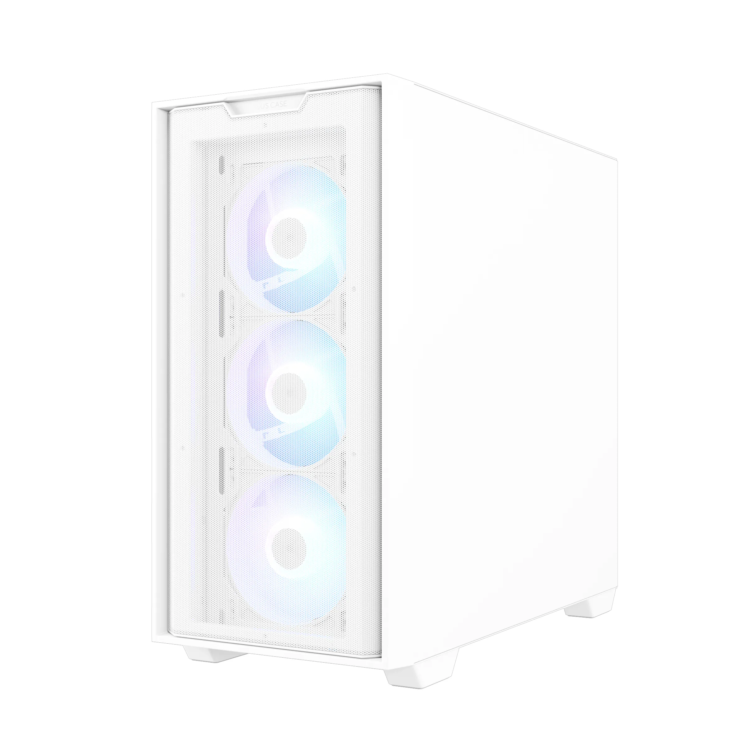 Asus A21 Plus TG ARGB -mATX case, window, white