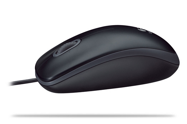B110, Corded mouse,Black