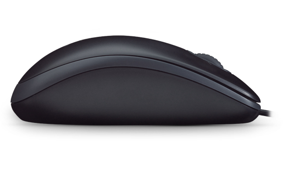 B110, Corded mouse,Black