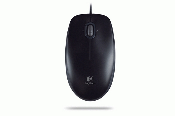 B110, Corded mouse,Black