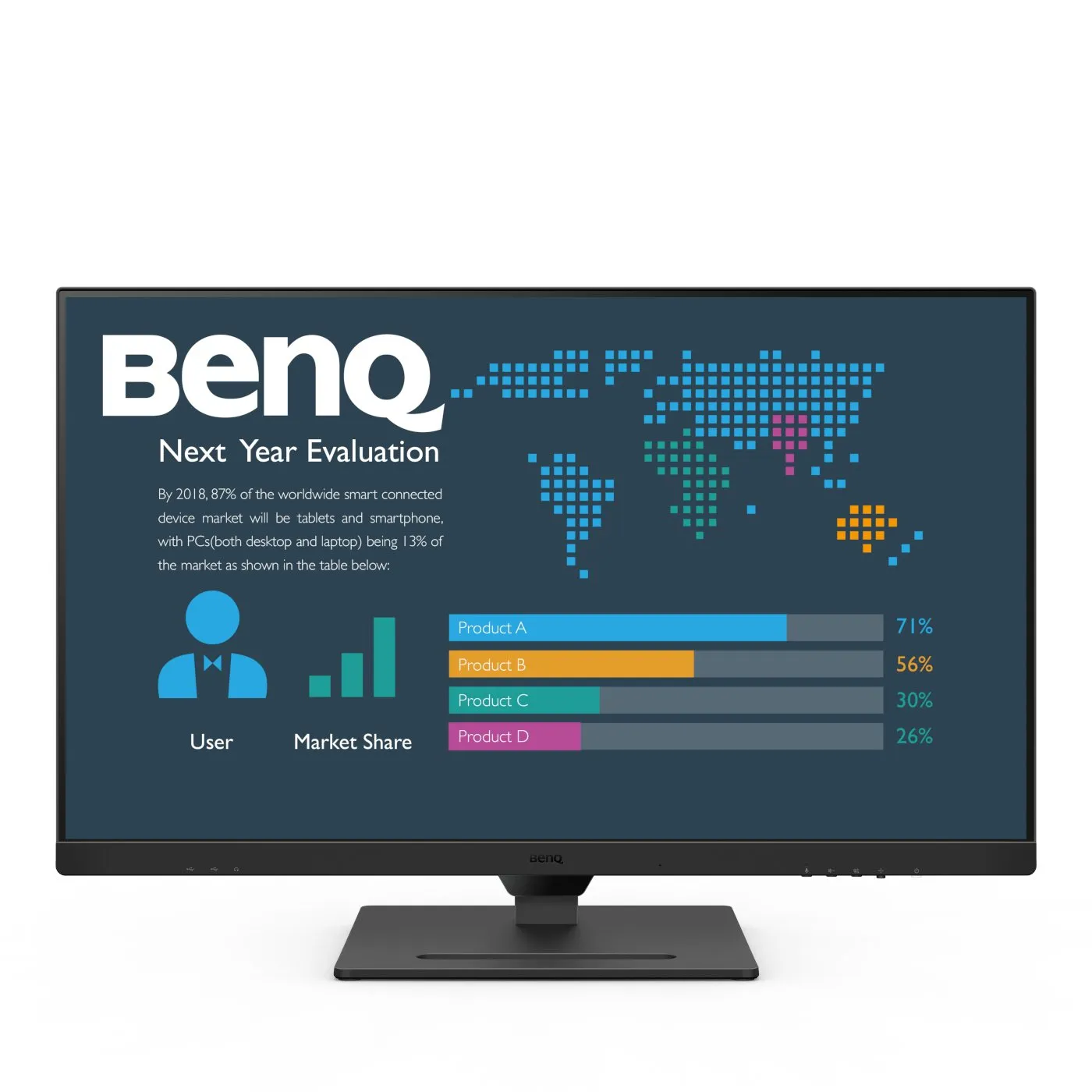 BenQ BL3290QT 31.5&quot; QHD, IPS -n&auml;ytt&ouml;, USB-C hub