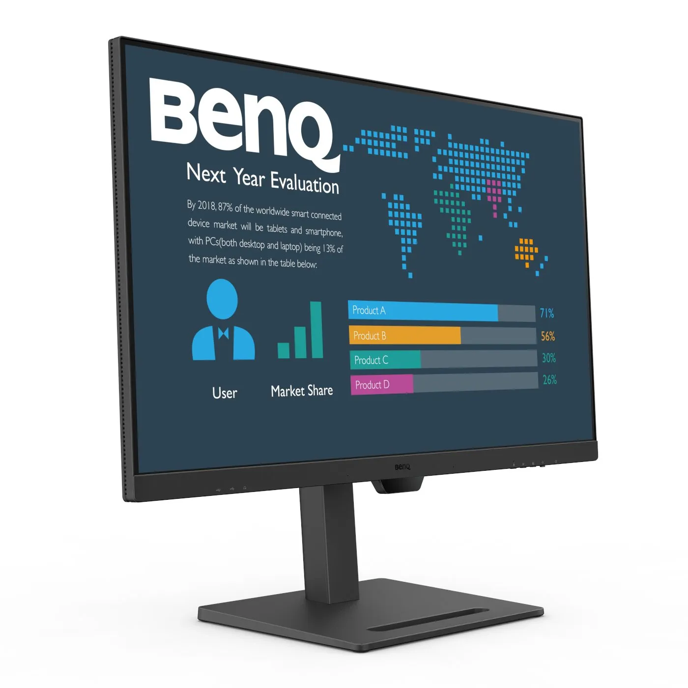 BenQ BL3290QT 31.5&quot; QHD, IPS -n&auml;ytt&ouml;, USB-C hub