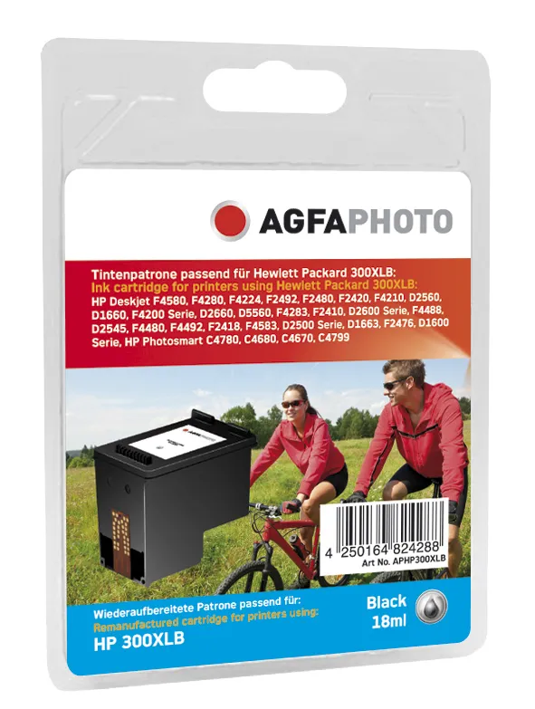 Ink Black, HP No. 300