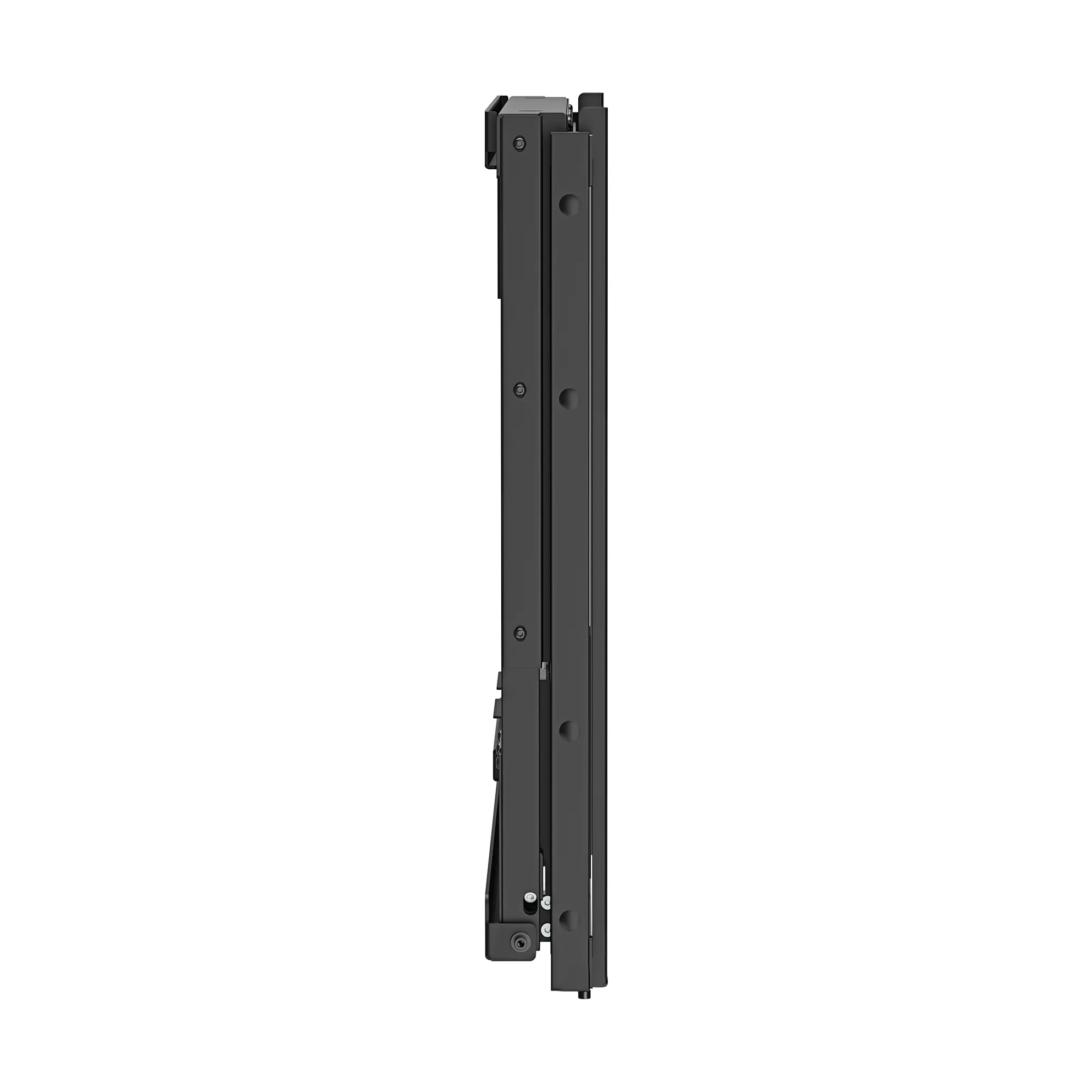 DELTACO Office ARM-0800 Manuellt h&ouml;jdjusterbart v&auml;ggf&auml;ste f&ouml;r 55-75" sk&auml;rmar, Maximal vikt 65 kg, Svart