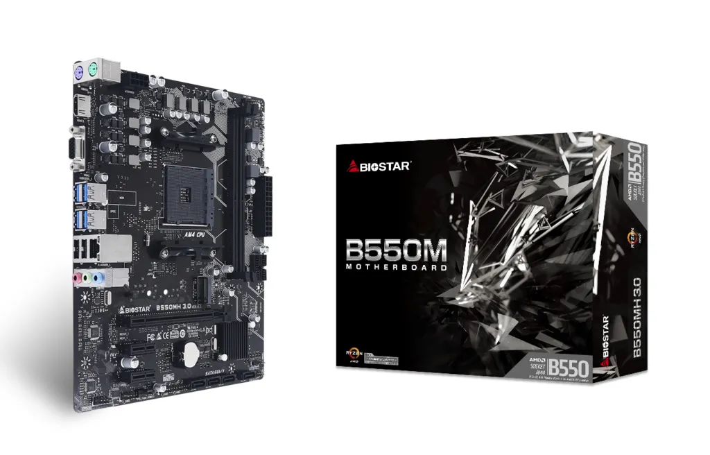 Biostar B550MH 3.0 mATX - motherboard