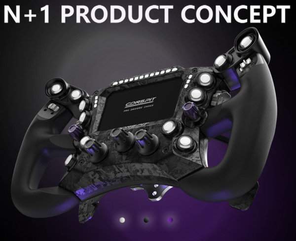 Conspit 290GP Formula - steering wheel