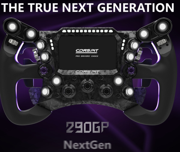 Conspit 290GP Formula - steering wheel