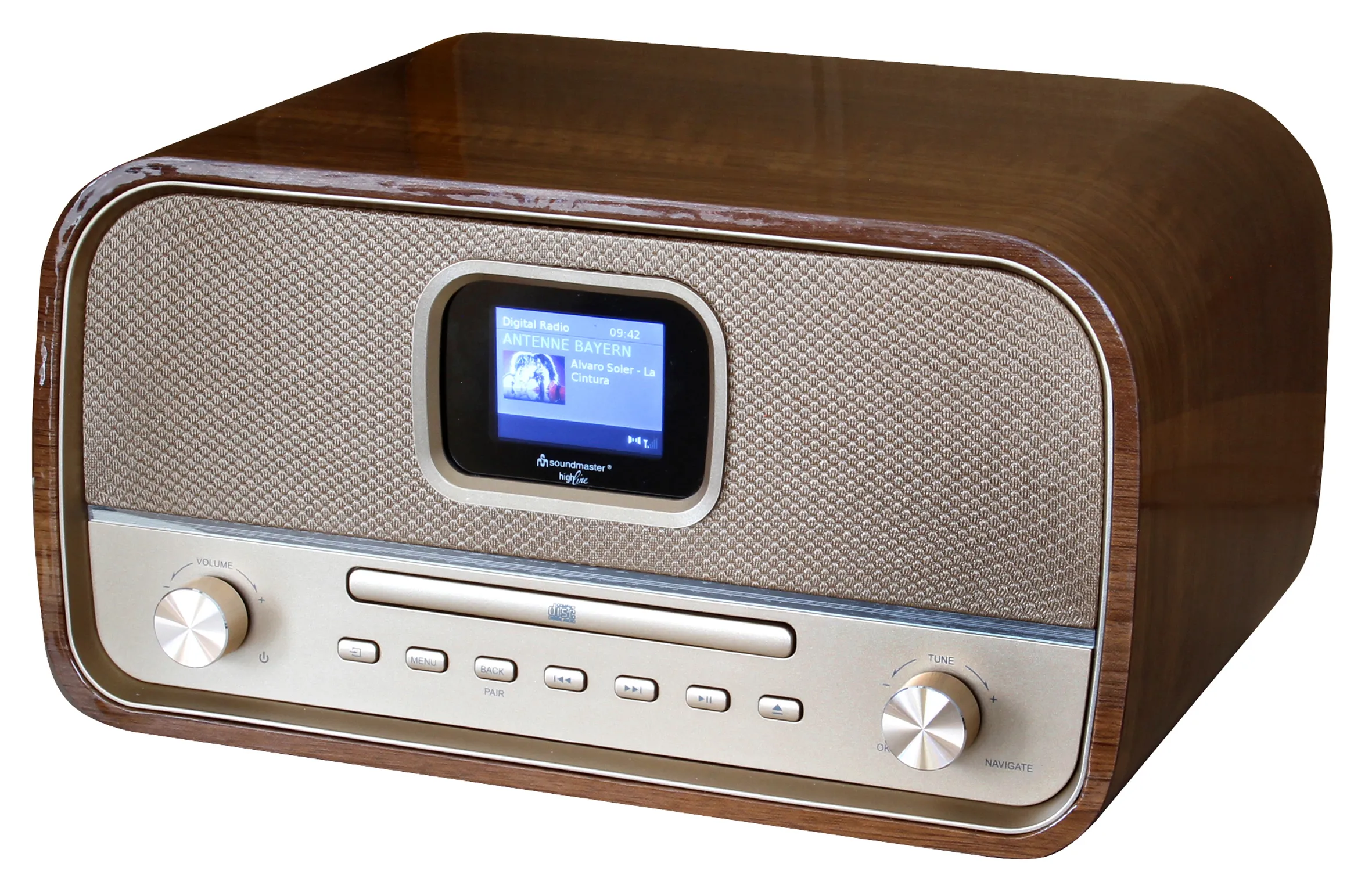 Stereo BT/CD/USB och radio