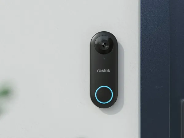 Reolink Video Doorbell WiFi - Black 2K 4MP Wired &amp; Battery -Ovikellokamera