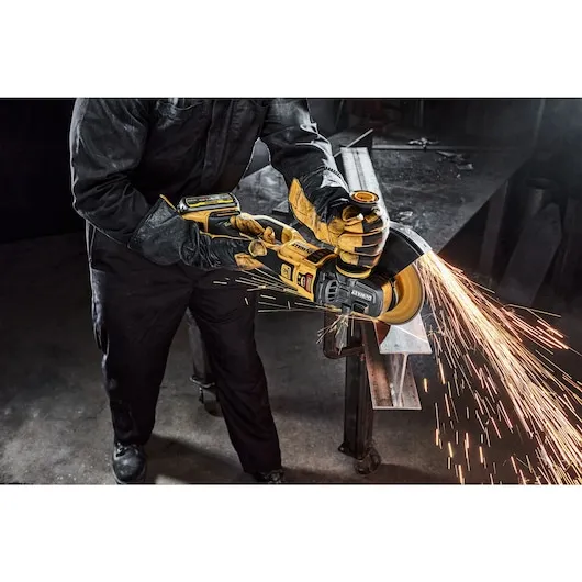 DEWALT DCG460NK-XJ 54 Volt XR FLEXVOLT Brushless Cordless 230 mm Angle Grinder (Without Battery and Charger)