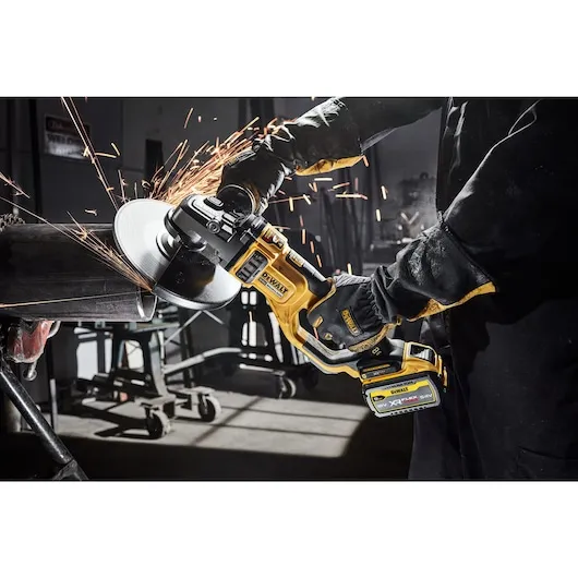 DEWALT DCG460NK-XJ 54 Volt XR FLEXVOLT Brushless Cordless 230 mm Angle Grinder (Without Battery and Charger)