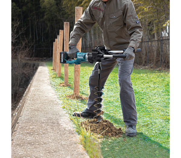 Makita XGT -akkuk&auml;ytt&ouml;inen maaporakone, 40 V, ilman akkua ja laturia