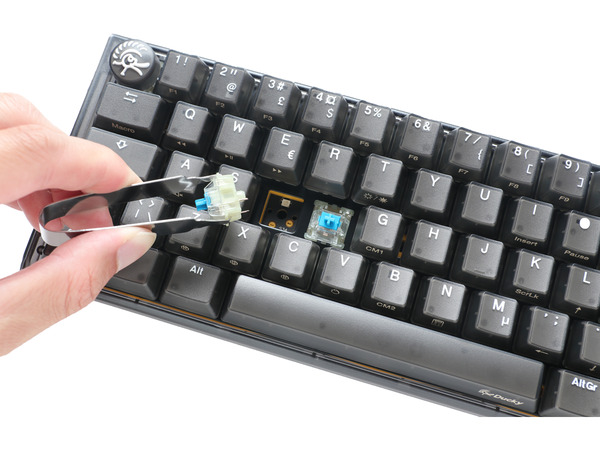 Ducky One 3 - Aura Black Nordic - SF 65% - Kailh Box Jellyfish Switch Y - RGB -pelin&auml;pp&auml;imist&ouml;