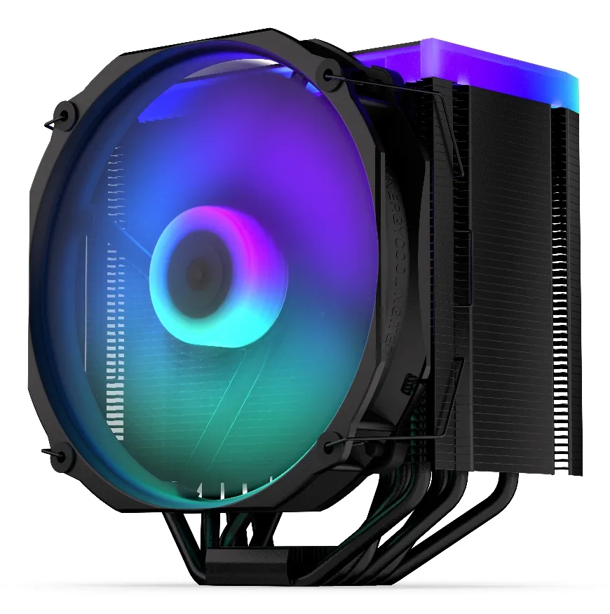 Endorfy Fortis 5, 140 mm ARGB -prosessorijäähdytin, musta