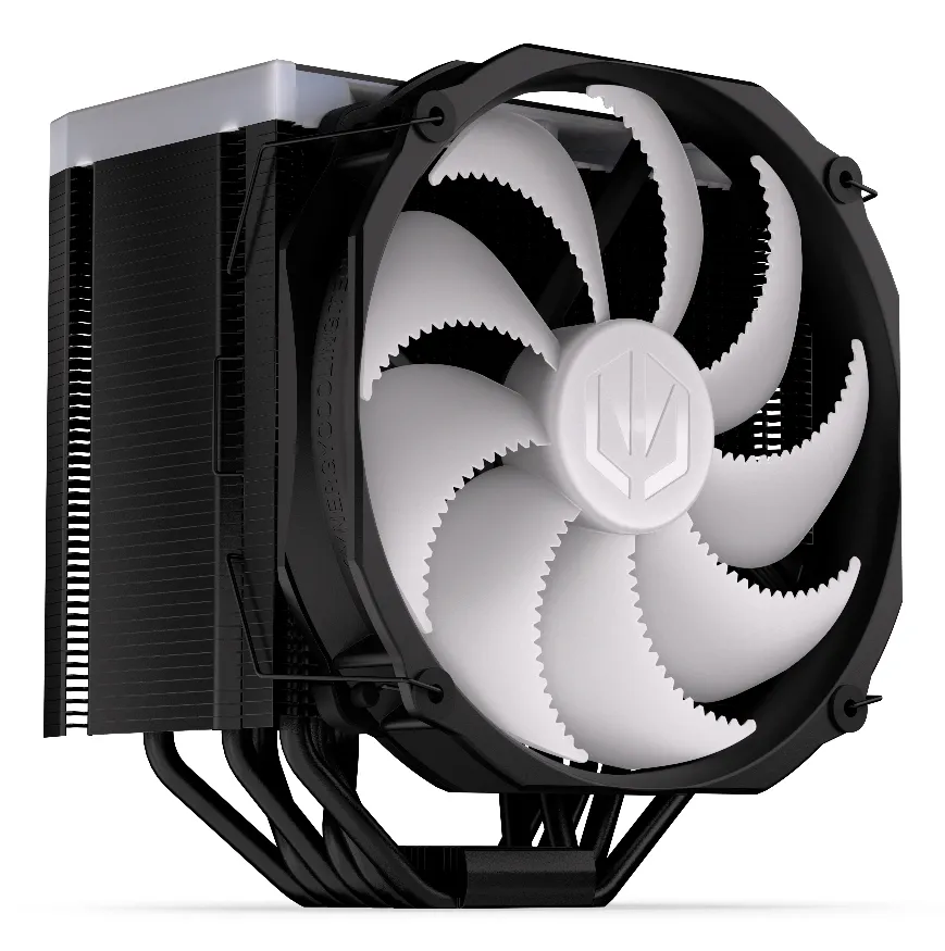 Endorfy Fortis 5, 140 mm ARGB -prosessorij&auml;&auml;hdytin, musta