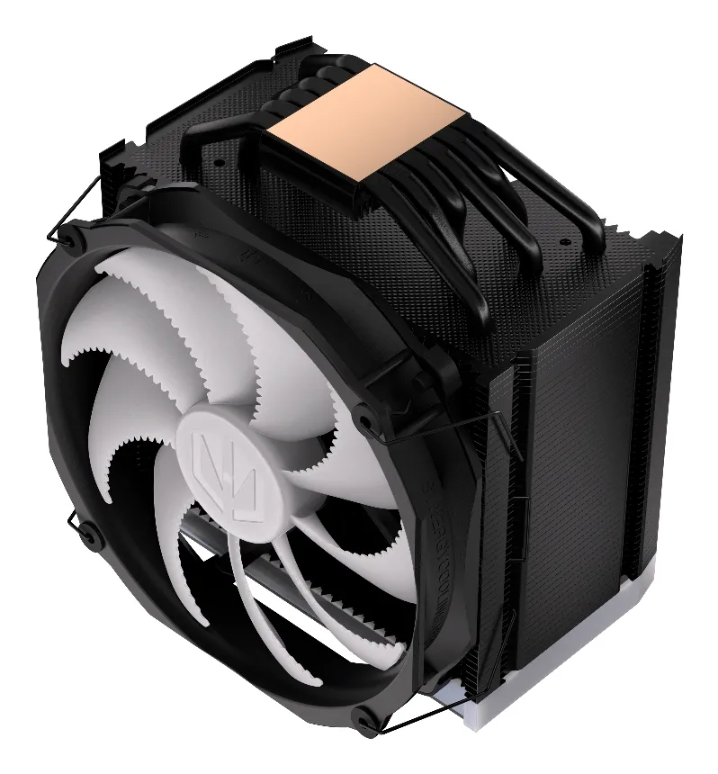 Endorfy Fortis 5, 140 mm ARGB -prosessorij&auml;&auml;hdytin, musta