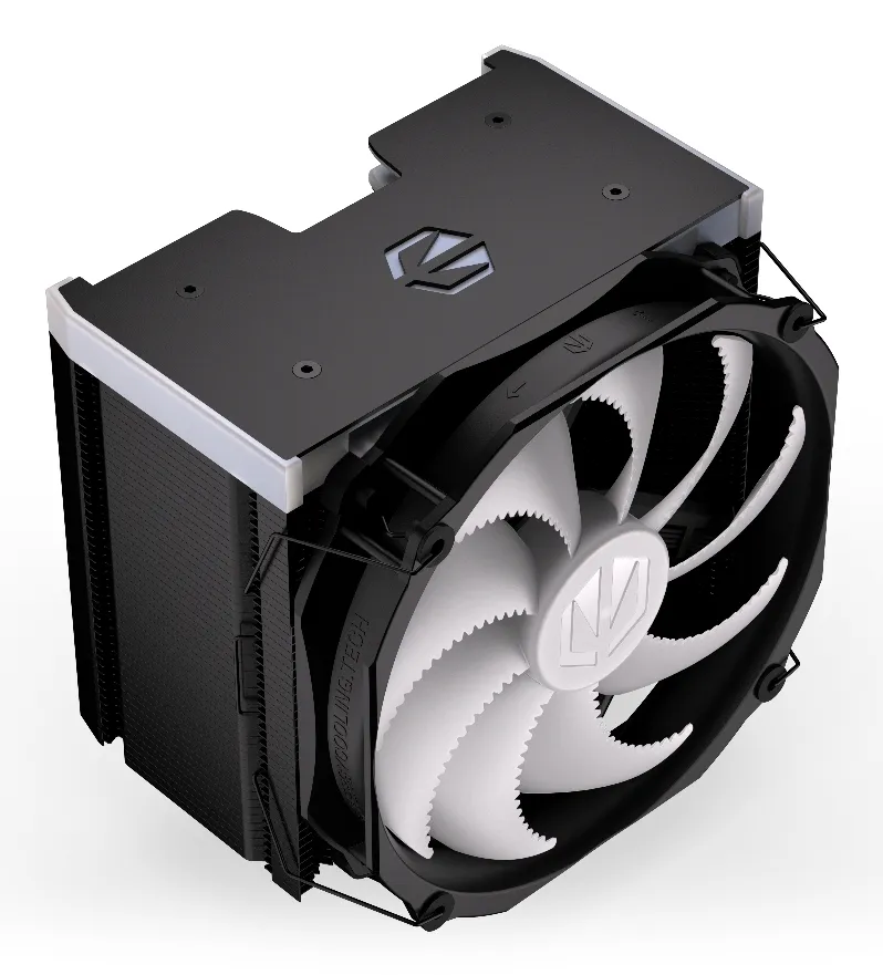 Endorfy Fortis 5, 140 mm ARGB -prosessorij&auml;&auml;hdytin, musta