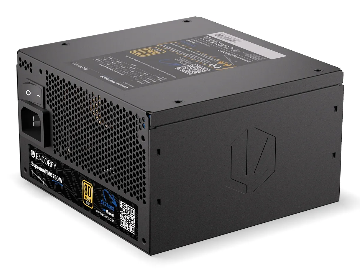 ENDORFY Supremo FM6 750W - PSU, 80 Plus Gold