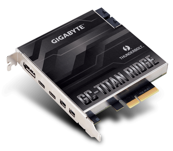 GC-TITAN RIDGE DUAL THUNDERBOLT 3 CARD GC-TITAN RIDGE DUAL THUND