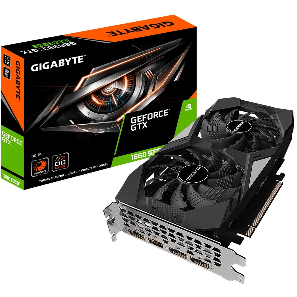 Gigabyte GeForce GTX 1660 SUPER OC 6GB - Graphics card