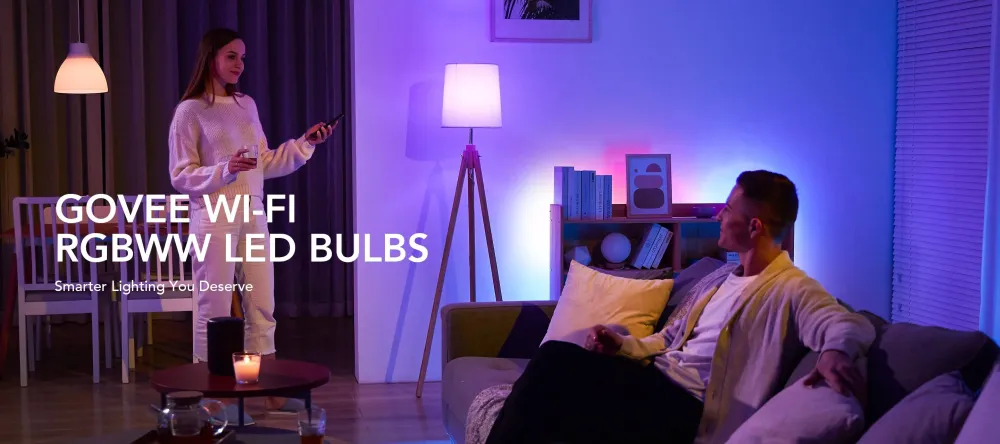 Govee WIFI &amp; Bluetooth - smart bulb, E27, 800lm