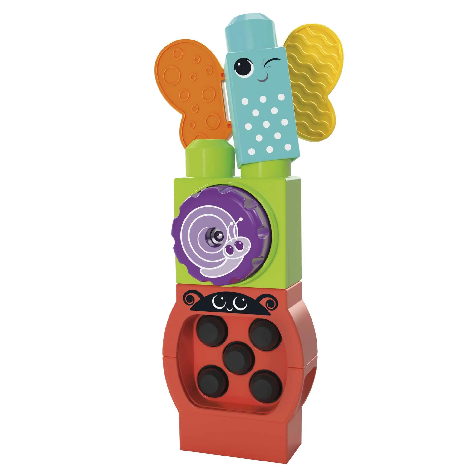 Mega Bloks Rolling Fun Caterpillar Train Construction Toy