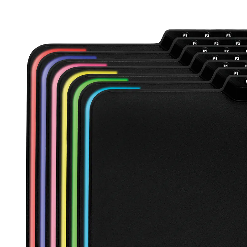 LogiLink RGB-LED - spelmusmatta 360x260x1,8mm
